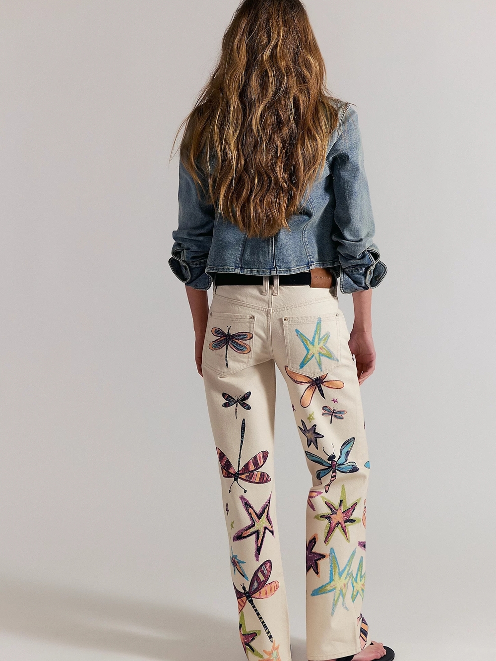 We The Free Tennessee Low-Rise Illusions Jeans-Draggonfly. - Picture 4 of 4